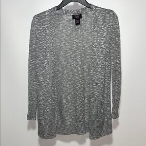 It's Our Time Gray Cardigan Sweater